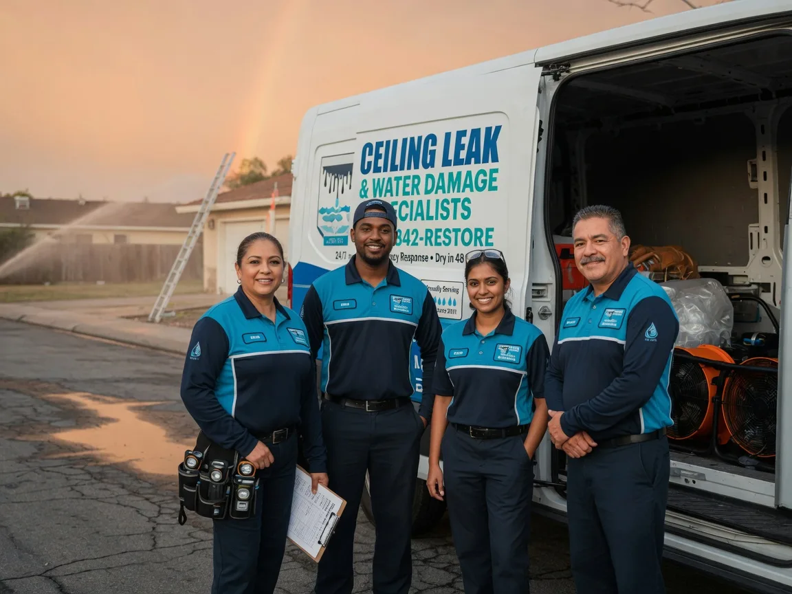 Ceiling Leak Cleanup company in Nisland, SD
